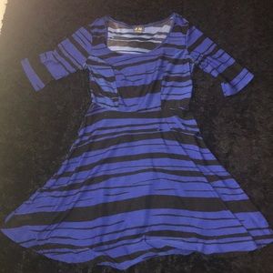 Beautiful Dots Blue Dress